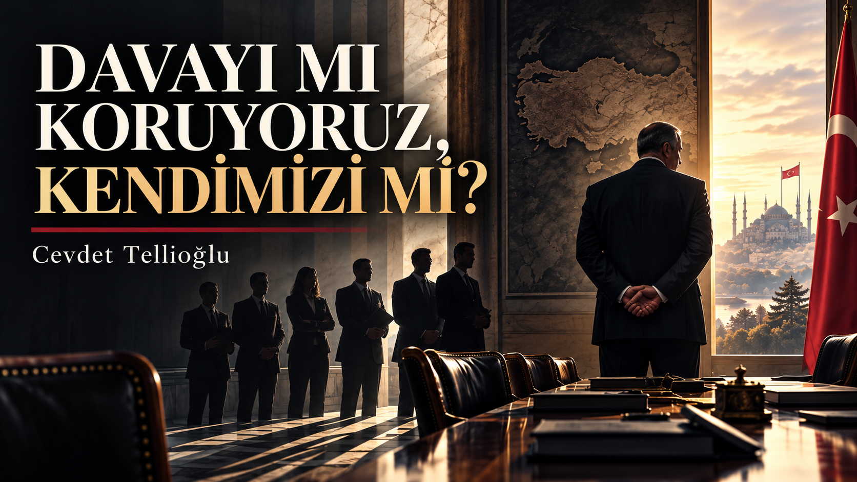 # DAVAYI MI KORUYORUZ, KENDİMİZİ Mİ?