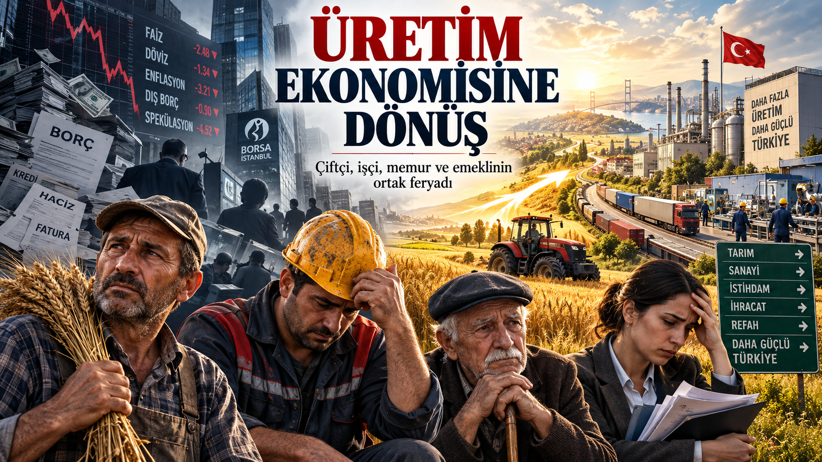 ÇİFTÇİ FERYAT EDİYOR, İŞÇİ FERYAT EDİYOR… PEKİ BU DÜZEN KİMİN İÇİN?