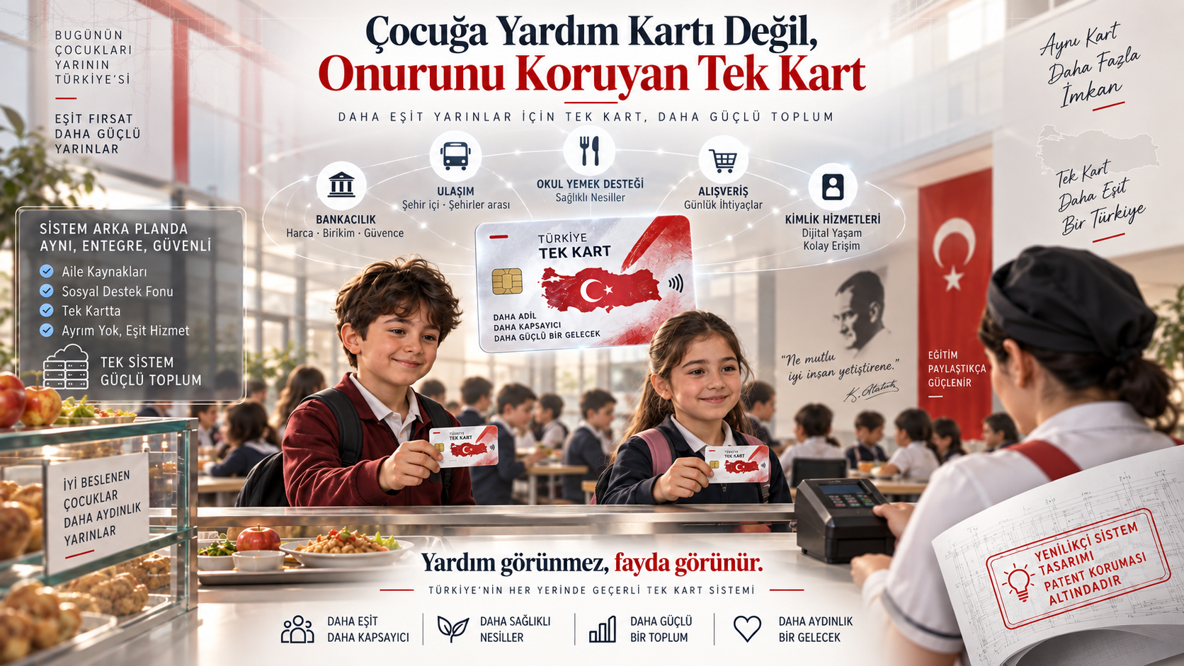 Bir Çocuğun Elindeki Yardım Kartından Türkiye’nin Tek Kart Sistemine