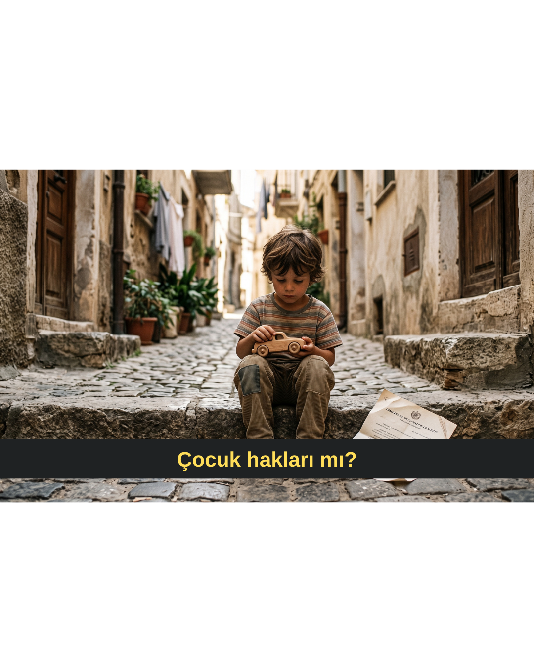 Çocuk hakları mı?